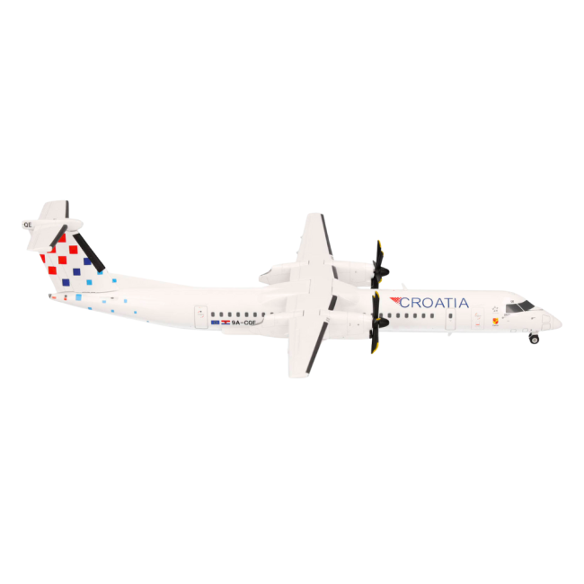 Herpa Wings Flugzeugmodell Croatia Airlines Dash 8-400 (1:200)